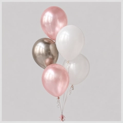 Elegant 5 Balloons Set